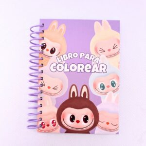 Libro para colorear Labubu