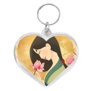 Llavero corazón mulan