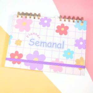 Planner Semanal Flores
