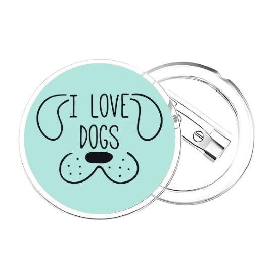 Chapita Love dogs - Imagen 2