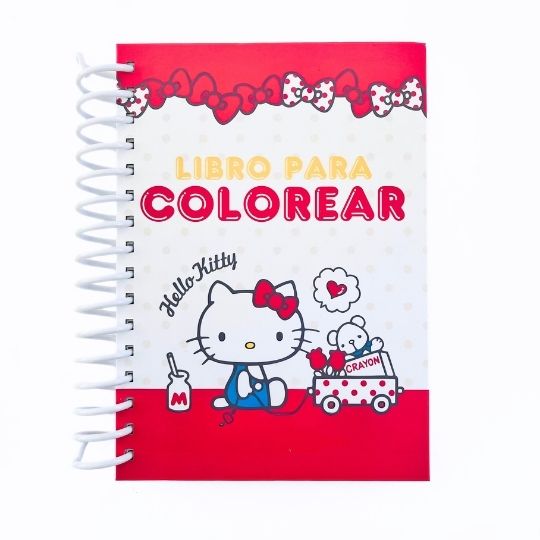 Hello Kitty libro para colorear