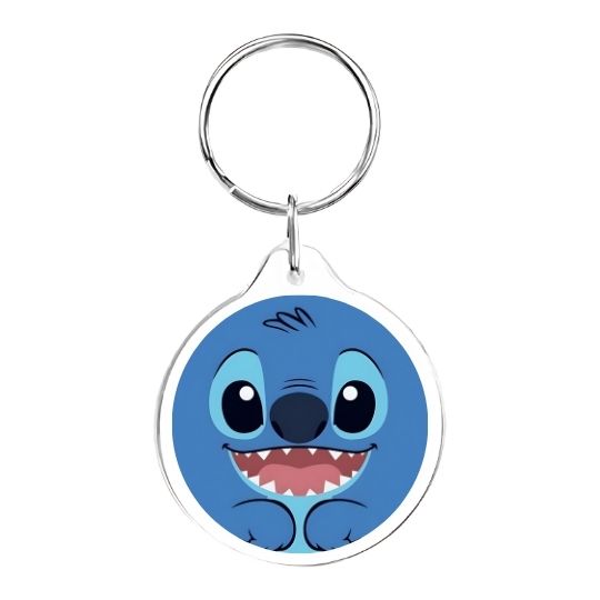 Llavero redondo Stitch