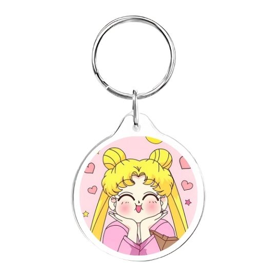 Llavero redondo Sailor Moon