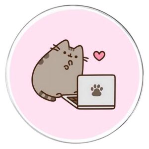 Chapita Pusheen trabajador
