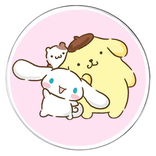 Chapita Pompompurin y cinammoroll