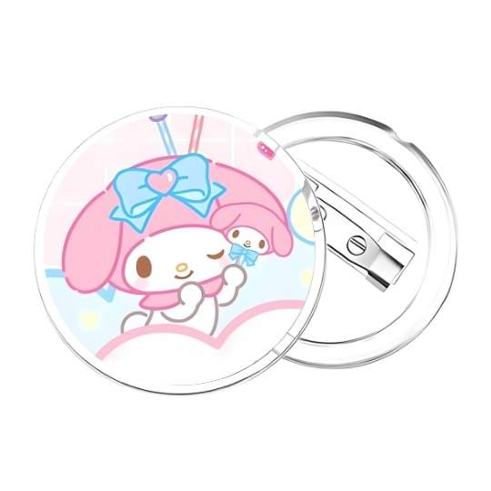 Chapita My melody y peluche - Imagen 2