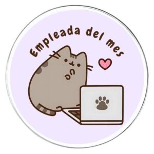 Chapita Empleada del mes lila
