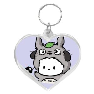 Llavero corazón Pochacco disfraz Totoro