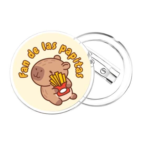 Chapita Fan de las papitas - Imagen 2
