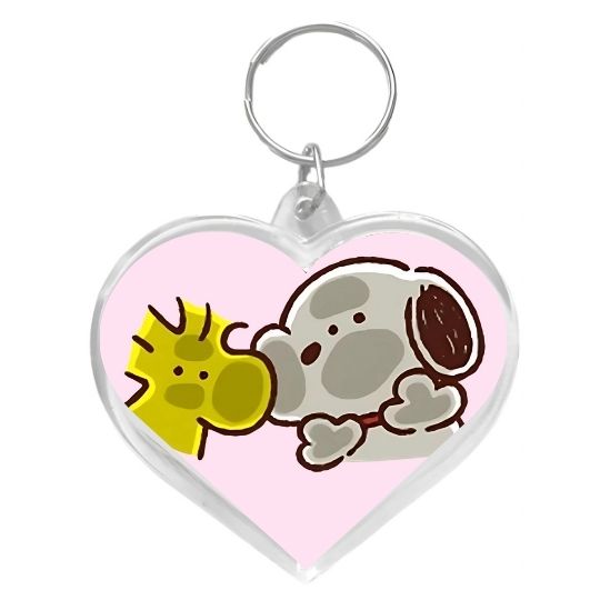 Llavero corazón Snoopy fun