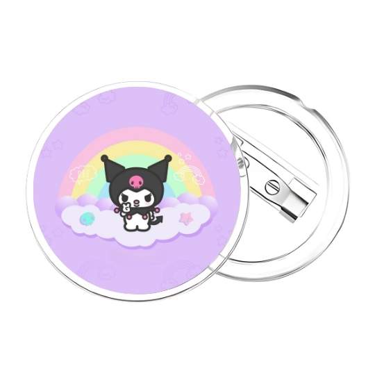 Chapita Kuromi arcoíris - Imagen 2