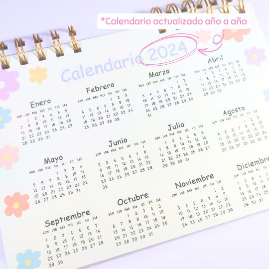 Planner Semanal Flores - Imagen 2
