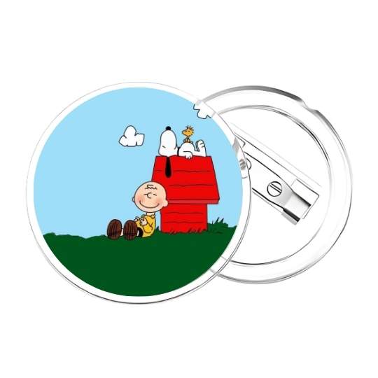 Chapita Snoopy casita - Imagen 2