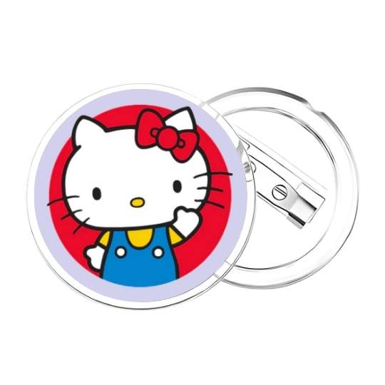 Chapita H. Kitty saludo - Imagen 2