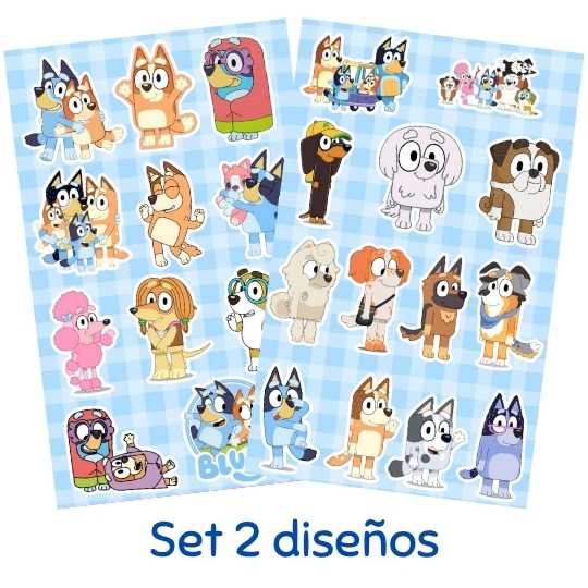 Stickers Bluey - Imagen 4