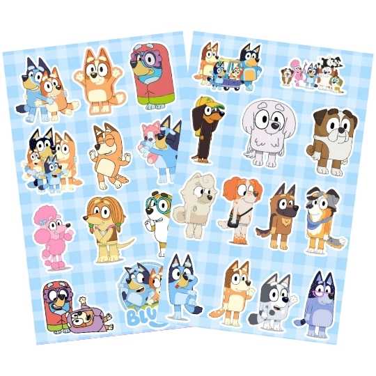 Stickers Bluey