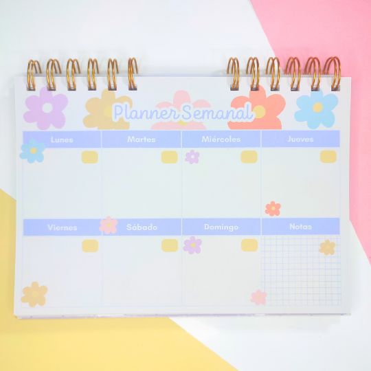 Planner Semanal Flores - Imagen 3