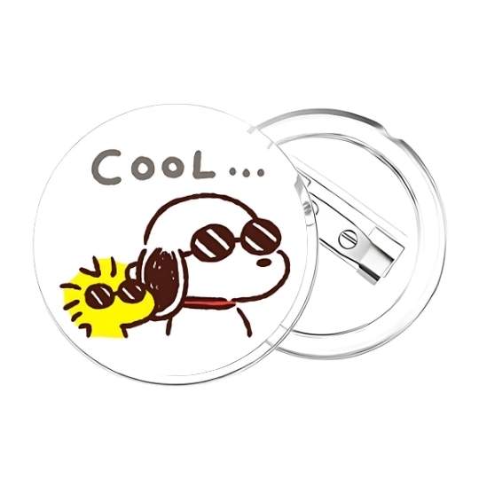 Chapita Snoopy cool - Imagen 2