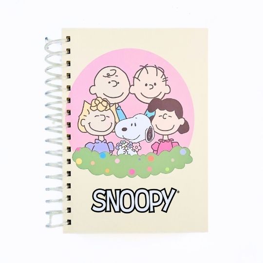 Cuaderno Snoopy y amigos