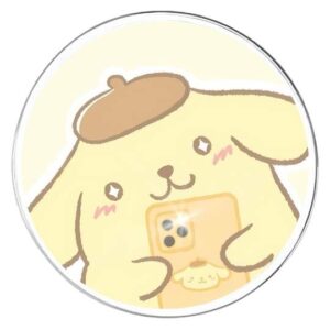 Chapita Pompompurin selfie