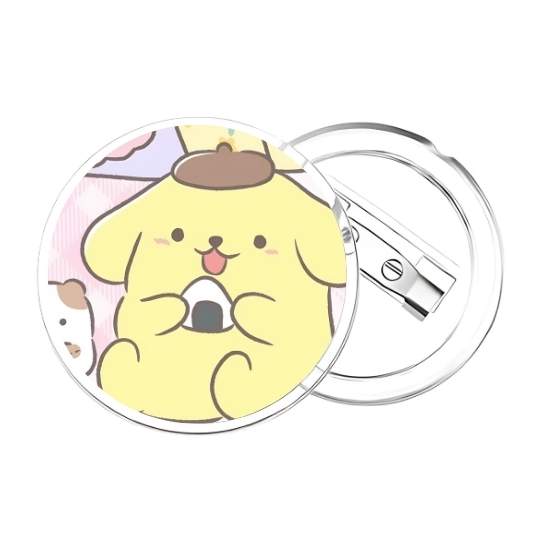 Chapita Pompompurin onigiri - Imagen 2