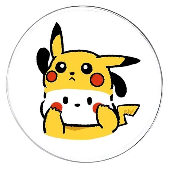 Chapita Pochacco disfraz Picachu