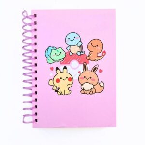 Cuaderno Pokemon kawaii