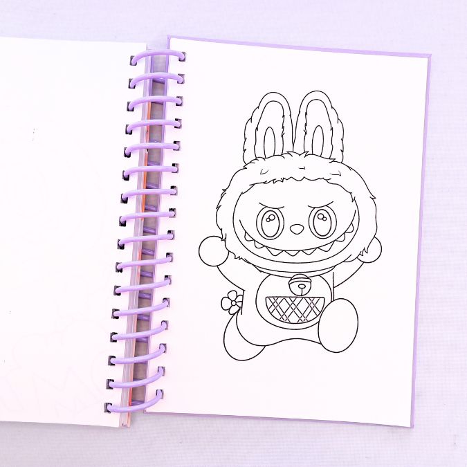 Libro para colorear Labubu - Imagen 4