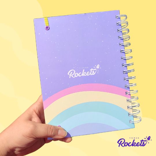 Planner anual Todo a mi tiempo arcoíris - Imagen 2