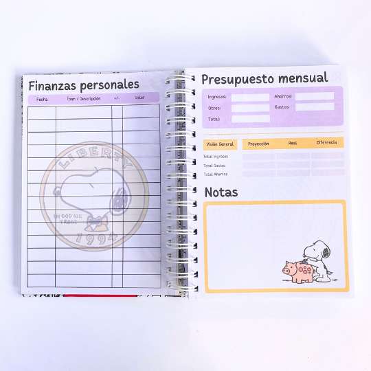 Planner anual Snoopy - Imagen 5