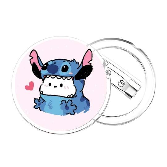 Chapita Pocchaco disfraz Stitch - Imagen 2