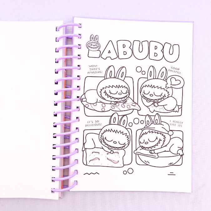 Libro para colorear Labubu - Imagen 5