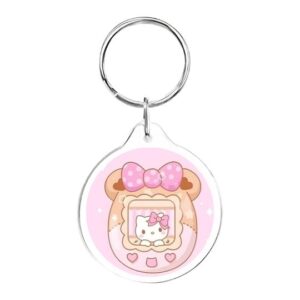 Llavero redondo Tamagochi H. Kitty