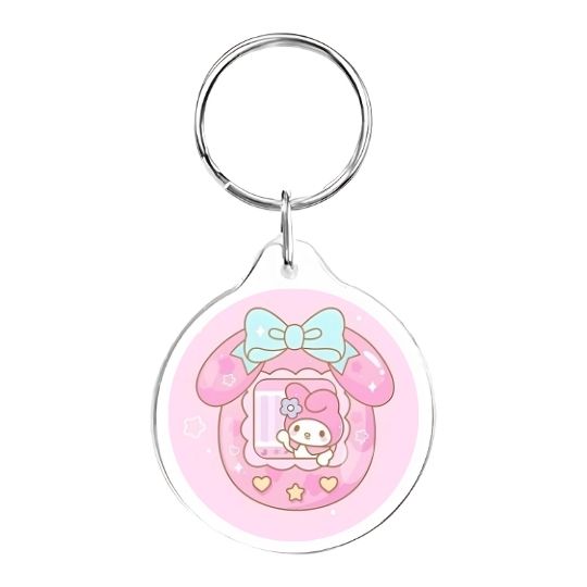 Llavero redondo Tamagochi My melody