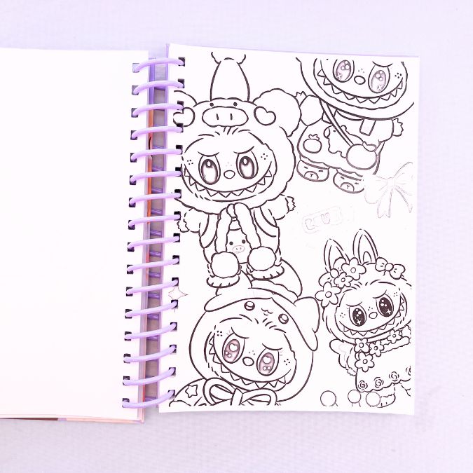 Libro para colorear Labubu - Imagen 6