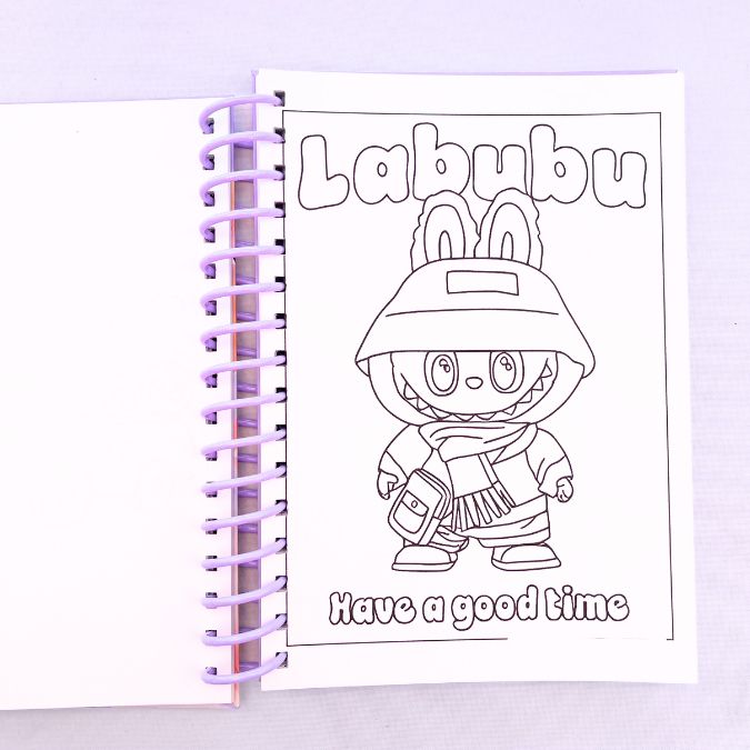 Libro para colorear Labubu - Imagen 7