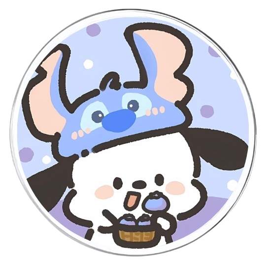 Chapita Pochacco gorrito Stitch
