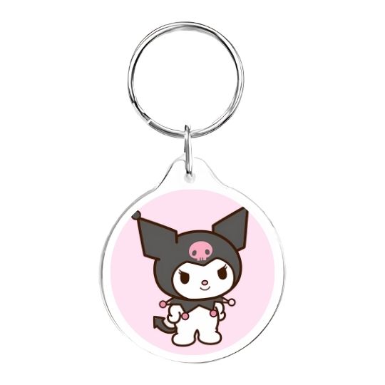 Llavero redondo Kuromi