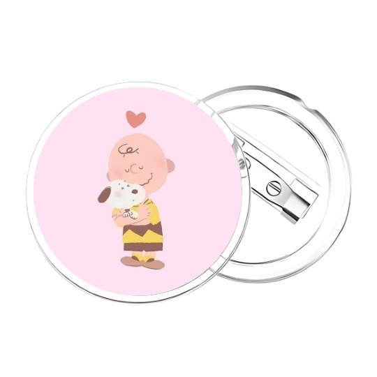 Chapita Snoopy y Charlie - Imagen 2