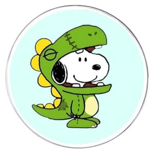 Chapita Snoopy dinosaurio