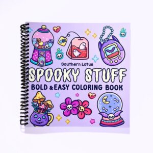 Libro para colorear Spooky Stuff