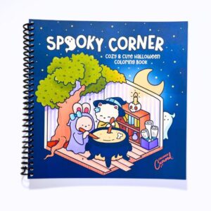 Libro para colorear Spooky Corner