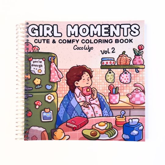 Girl moment libro para colorear