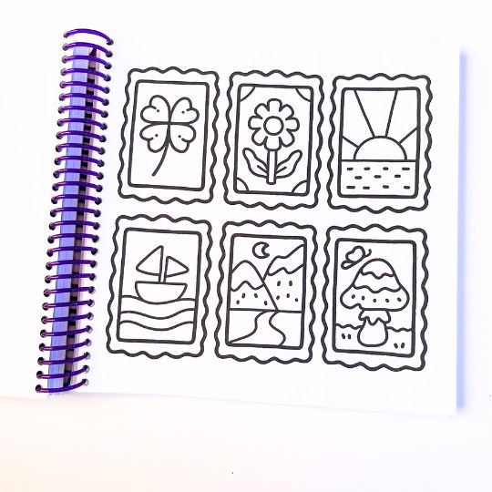 Comfy Patterns libro para colorear - Imagen 3