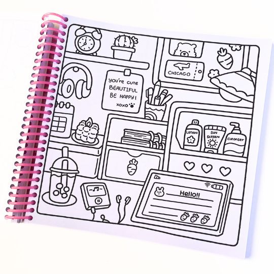 Cozy Friends libro para colorear - Imagen 3
