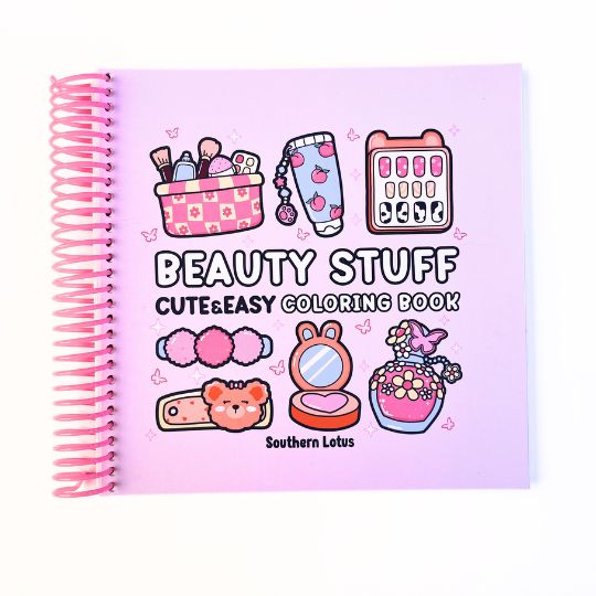 Beauty Stuff libro para colorear