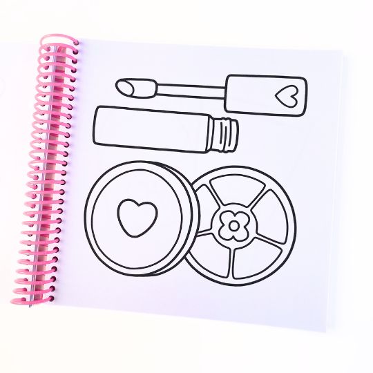 Beauty Stuff libro para colorear - Imagen 2