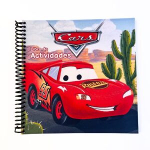 Cars libro para colorear y de actividades