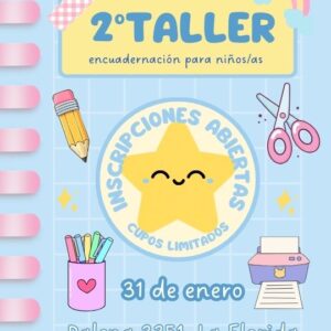 Taller de Encuadernación para niños y niñas