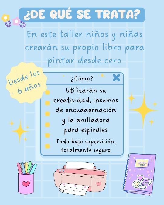 Taller de Encuadernación para niños y niñas - Imagen 2